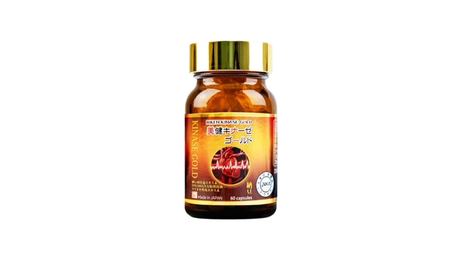 Viên uống phòng ngừa & hỗ trợ điều trị đột quỵ Biken Kinase Gold 60 viên