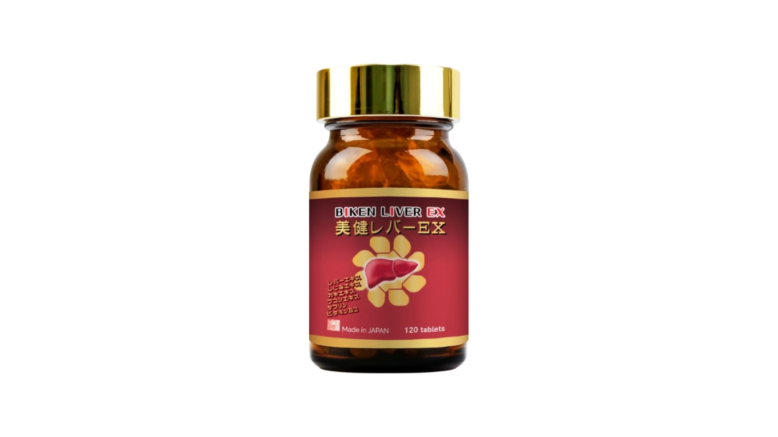 Viên uống hỗ trợ giải độc và phục hồi chức năng gan Biken Liver Ex 120 viên