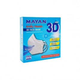 Khẩu trang Mayan 3D 10 cái 