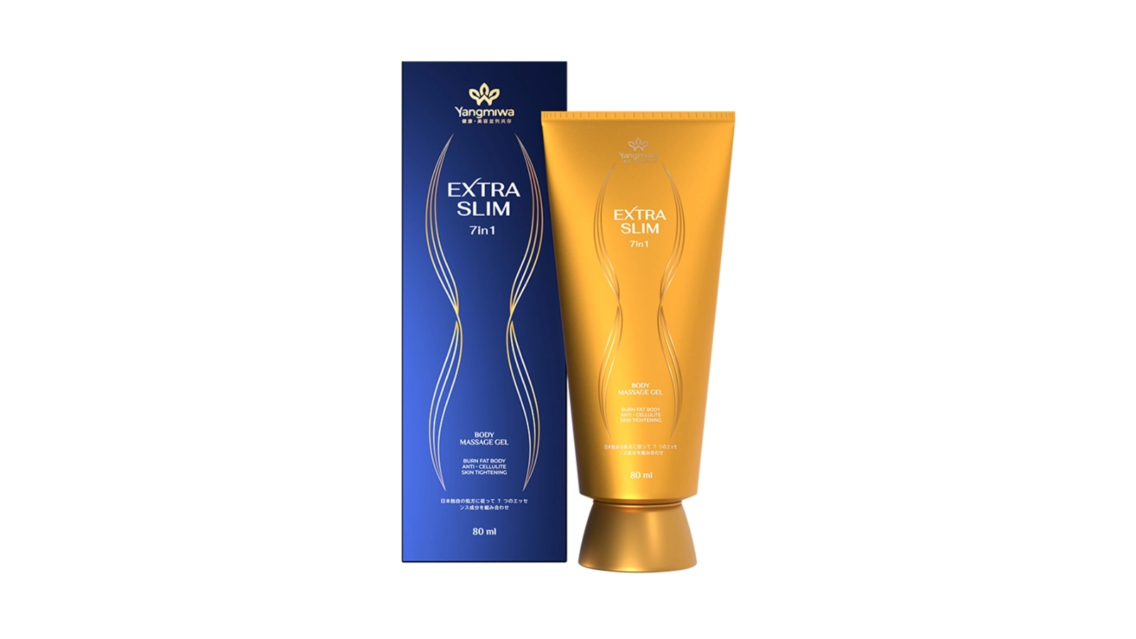 Gel tan mỡ Yangmiwa Extra Slim 7IN1 80ml/ 280ml