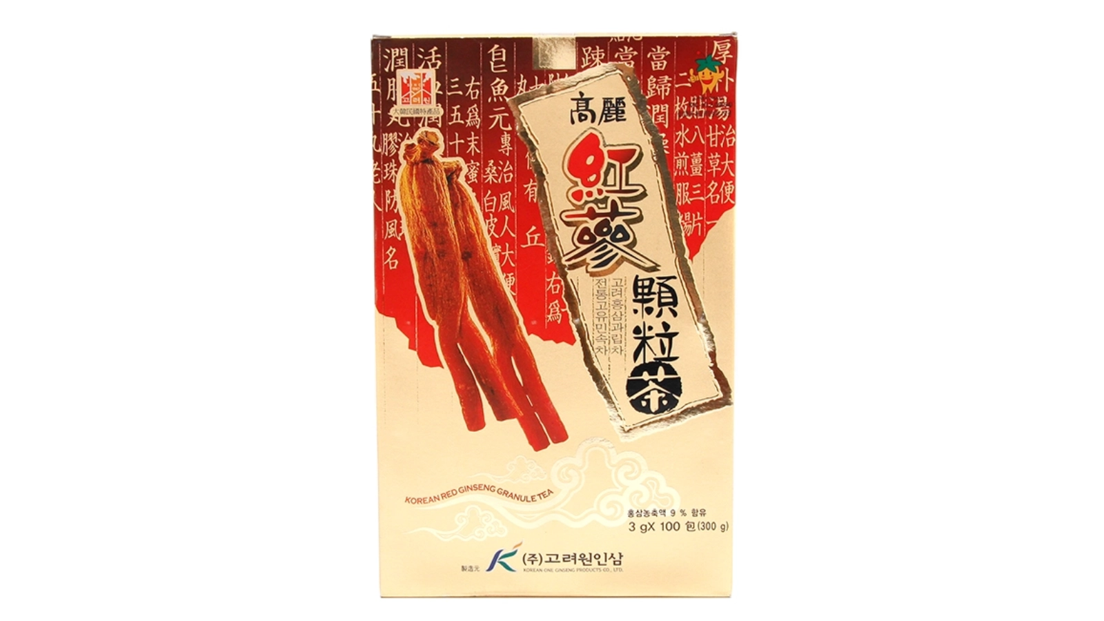 Trà hồng sâm Ginseng House Hàn Quốc 50 gói/ 100 gói (1 gói 3g)