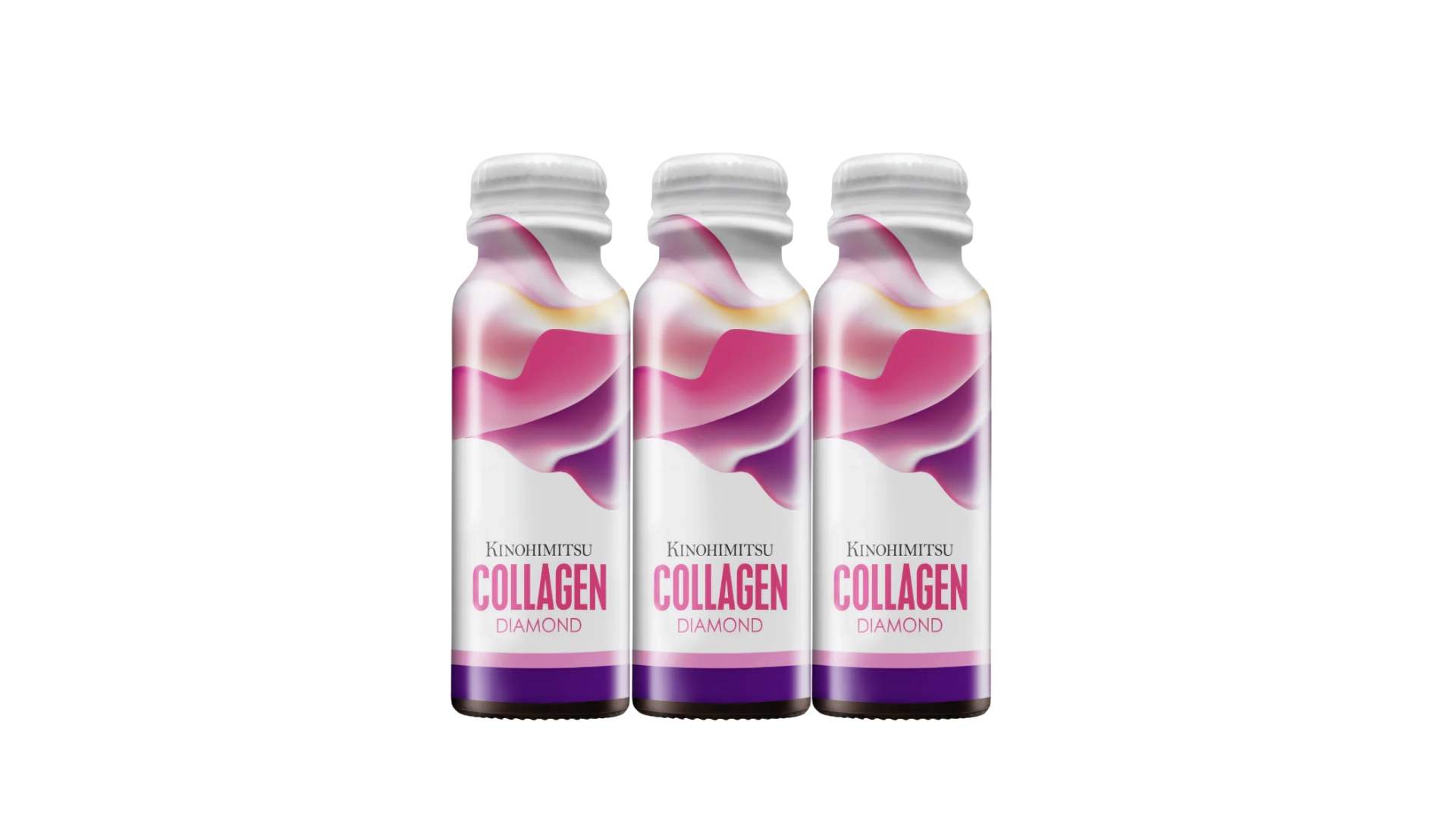 Nước uống chống lão hóa, sáng da Kinohimitsu Collagen Diamond 50g (Lốc 3 chai)