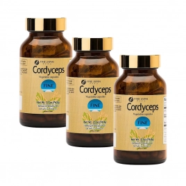 Combo 3 Hộp Đông trùng hạ thảo Fine Japan Cordyceps 120 viên