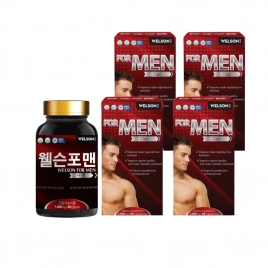 Combo 4 Viên uống hỗ trợ tăng cường sinh lý nam Testosterone Welson For Men 60 viên