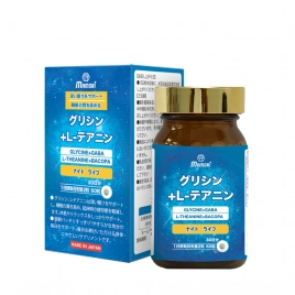 Viên uống hỗ trợ ngủ ngon Mamori Glycine L-theanine - Hộp 60 viên
