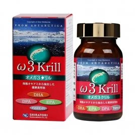Viên uống bổ sung Omega 3 Krill Shiratori - Hộp 80 viên