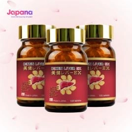 Combo 3 Viên uống hỗ trợ giải độc và phục hồi chức năng gan Biken Liver Ex 120 viên