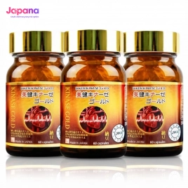 Combo 3 Viên uống phòng ngừa & hỗ trợ điều trị đột quỵ Biken Kinase Gold 60 viên.
