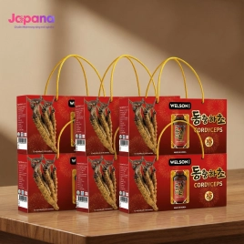 Combo 6 Nước uống Đông trùng hạ thảo Welson Cordyceps Hàn Quốc - Hộp 10 chai