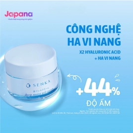 Mặt nạ ngủ cấp ẩm chuyên sâu dạng gel Senka Deep moist Gel Cream 50g