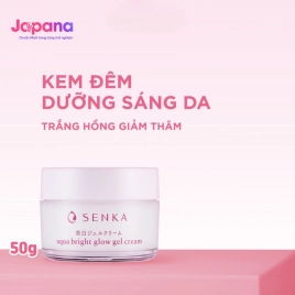 Kem dưỡng trắng da ban đêm Senka White Beauty Glow Gel Cream 50g