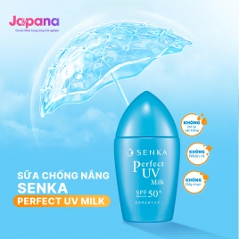 Sữa chống nắng Senka Perfect UV Milk SPF50+/PA++++ 40ml
