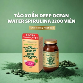 Tảo xoắn Spirulina Japan Algae Nhật Bản - 2200 viên