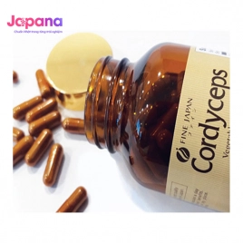 Combo 6 hộp Đông trùng hạ thảo Fine Japan Cordyceps 120 viên