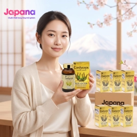 Combo 6 hộp Đông trùng hạ thảo Fine Japan Cordyceps 120 viên