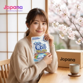 Viên nhai canxi cá tuyết vị socola Fine Japan 70 viên		
