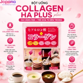 Bột Collagen Shinnippai Axit Hyaluronic 2457mg (Túi 14 gói x 3g)