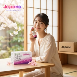 Nước uống Collagen Bidanki Green+ 12.000mg (Hộp 10 chai x 50ml) - Date 09/2026