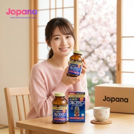 Combo hỗ trợ tim khớp Viên uống Orihiro Omega-3 180 viên + Viên uống Orihiro Glucosamine 950 viên