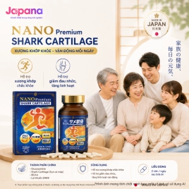 Combo 2 Viên uống bổ xương khớp Nichiei Bussan Nano Premium Shark Cartilage 150 viên
