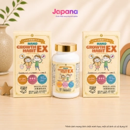 Combo 3 Viên uống tăng chiều cao và phát triển trí não Nano Growth Habit EX 120 viên 