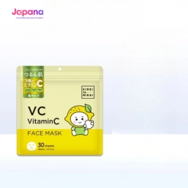 Mặt nạ làm sáng da Kirei to Mirai Vitamin C Face Mask 30 miếng