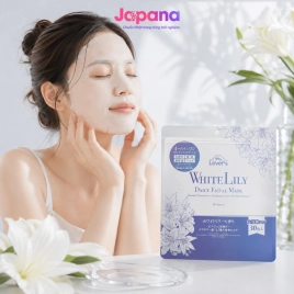 Mặt nạ dưỡng ẩm chiết xuất hương hoa Lily trắng My Lover's White Lily Daily Facial Mask 30 miếng	