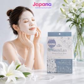 Mặt nạ dưỡng ẩm chiết xuất hương hoa Lily trắng My Lover's White Lily Premium Facial Mask 5 miếng