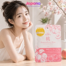 Mặt nạ dưỡng ẩm chiết xuất Đào My Lover's Momo Premium Facial Mask 1 miếng