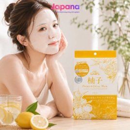 Mặt nạ dưỡng ẩm chiết xuất quả Thanh Yên Nhật Bản My Lover's Yuzu Premium Facial Mask 5 miếng