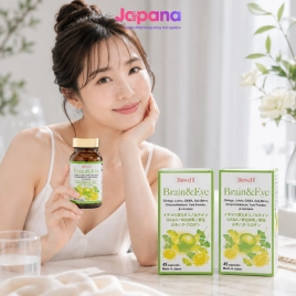 Combo 2 Viên uống bổ não, sáng mắt Waki Bewel Brain & Eye - 45 viên