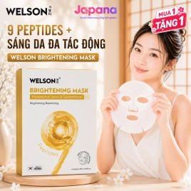 Mặt nạ dưỡng trắng da Welson Brightening Mask 10 miếng