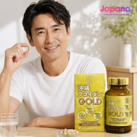 Viên nang hỗ trợ điều trị ung thư & chống suy mòn khối cơ Okinawa Fucoidan Gold – 150 viên
