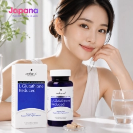 Viên uống trắng da Sakura L-Glutathione Reduced 60 Viên - Date 03/2027