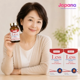 Combo 2 hộp Viên uống kiểm soát mỡ máu, cholesterol Bewel Less - 45 viên