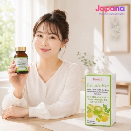Viên uống bổ não, sáng mắt Waki Bewel Brain & Eye