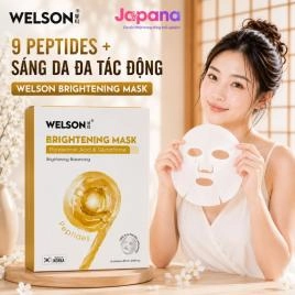 Mặt nạ dưỡng trắng da Welson Brightening Mask 10 miếng