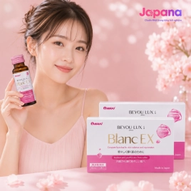 Combo 2 hộp Nước Uống Sáng Da Placenta & Collagen 2in1 Beyou Lux Blanc EX (Hộp 10 chai x 50 ml)