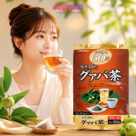 Trà ổi hỗ trợ giảm cân Orihiro 60 gói
