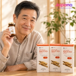 Combo 3 hộp Viên uống Fine Japan Nattokinase 2000FU 300 viên - Date 01/2027