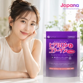 Bột uống làm đẹp da Fine Japan Hyaluron & Collagen + Q10 Platium 240gr