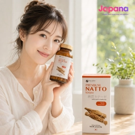 Viên uống Fine Japan Nattokinase 2000FU 300 viên (Date 01/2027)