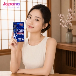Viên uống dầu cá omega-3 hỗ trợ tim mạch Orihiro 180 viên